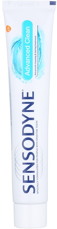 Sensodyne Advanced Clean Zahnpasta mit Fluor für den kompletten Schutz Ihrer Zähne
