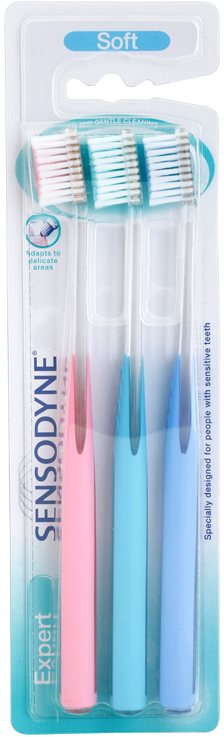 Sensodyne Expert soft fogkefék 3 db