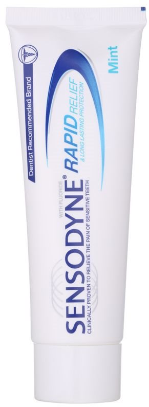 Sensodyne Rapid zubní pasta s fluoridem