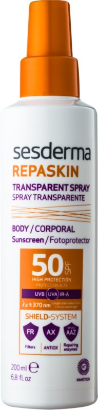 Sesderma Repaskin liposomaler schützender Spray SPF 50