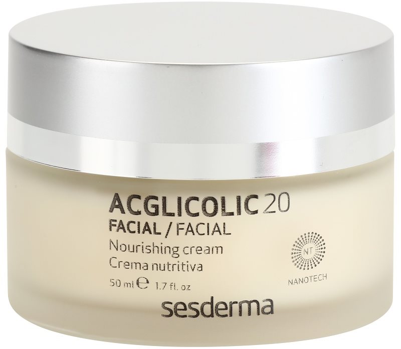 Sesderma Acglicolic 20 Facial výživný omlazující krém pro suchou až velmi suchou pleť
