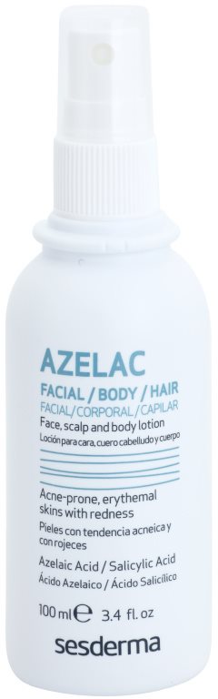 Sesderma Azelac beruhigendes Tonikum zur Behandlung von fettiger Haut mit Akne