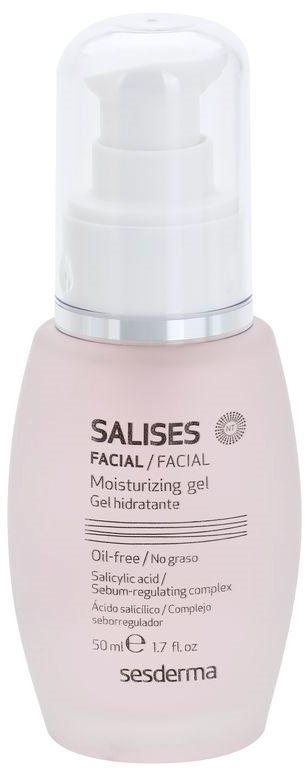 Sesderma Salises hydratační gel pro mastnou pleť se sklonem k akné