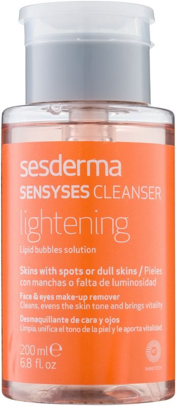 Sesderma Sensyses Cleanser Lightening odličovač make-upu pro pleť s hyperpigmentací