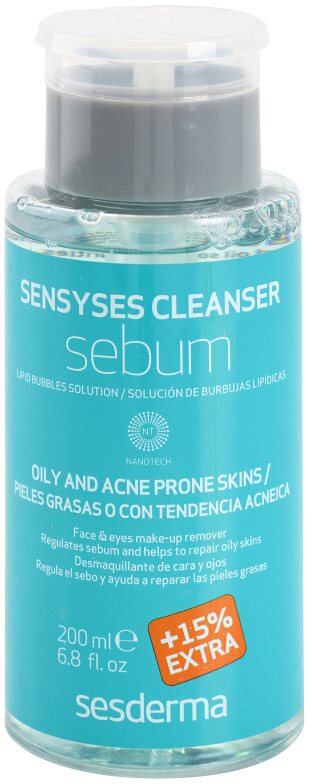 Sesderma Sensyses Cleanser Sebum odličovač make-upu pro mastnou pleť