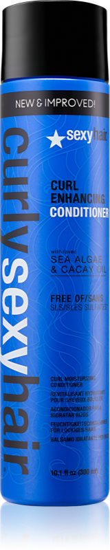Sexy Hair Curly jemný kondicionér bez sulfátov pre kučeravé vlasy
