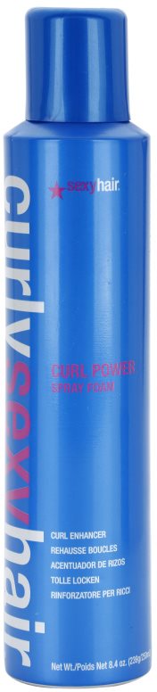Sexy Hair Curly espuma para dar forma, volume e brilho ao cabelo encaracolado