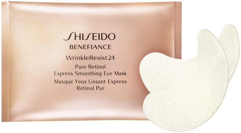 Shiseido Benefiance WrinkleResist24 Pure Retinol Express Smoothing Eye Mask maseczka pod oczy z retinolem
