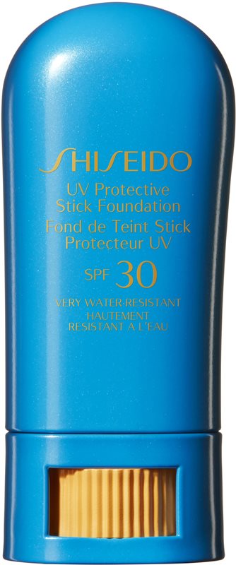 Shiseido Sun Care Foundation Base protetora à prova de água em stick SPF 30