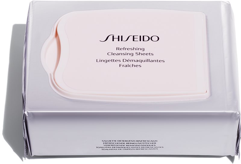 Shiseido Pureness Abschminktücher für die Tiefenreinigung