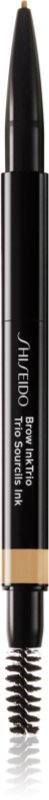 Shiseido Makeup Brow InkTrio svinčnik in puder za obrvi z aplikatorjem