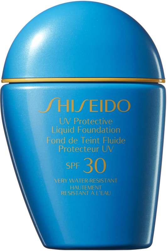 Shiseido Sun Care Foundation maquillaje líquido resistente al agua SPF 30