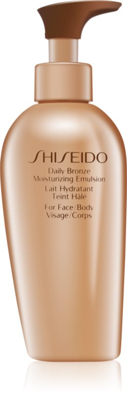 Shiseido Sun Self-Tanning leite bronzeador com efeito hidratante