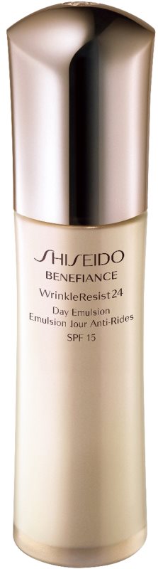 Shiseido Benefiance WrinkleResist24 Day Emulsion SPF15 емульсія проти зморшок SPF 15