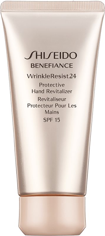Shiseido Benefiance WrinkleResist24 Protective Hand Revitalizer SPF15 obnovitvena in zaščitna krema za roke SPF 15