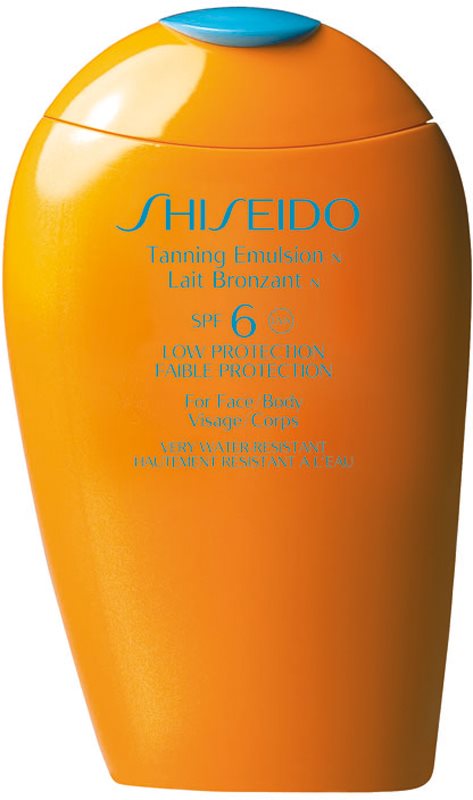 Shiseido Sun Care Tanning Emulsion SPF6 Bruiningsemulsie SPF 6