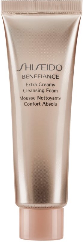 Shiseido Benefiance WrinkleResist24 Extra Creamy Cleansing Foam espuma limpiadora suave con efecto humectante