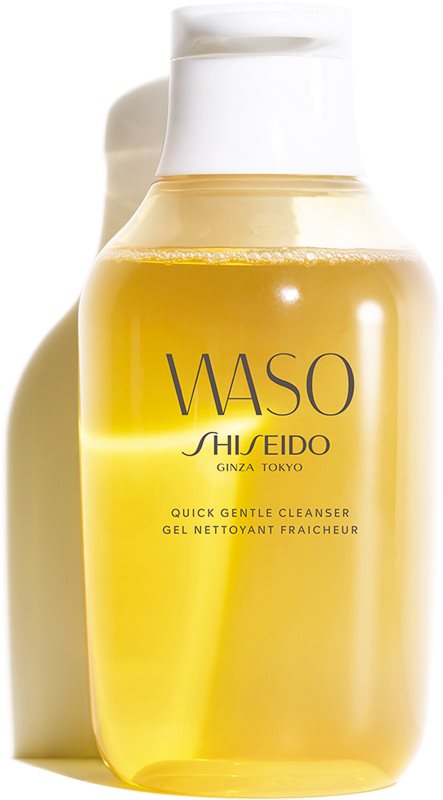 Shiseido Waso Quick Gentle Cleanser почистващ и премахващ грима гел без алкохол