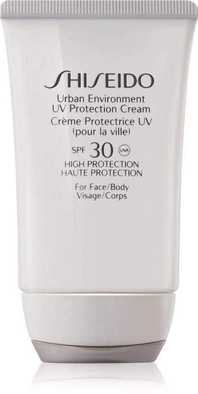 Shiseido Sun Urban Environment zaštitna krema za lice i tijelo SPF 30