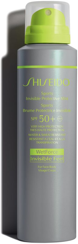 Shiseido Sun Care Sports Invisible Protective Mist opaľovacia hmla v spreji SPF 50+