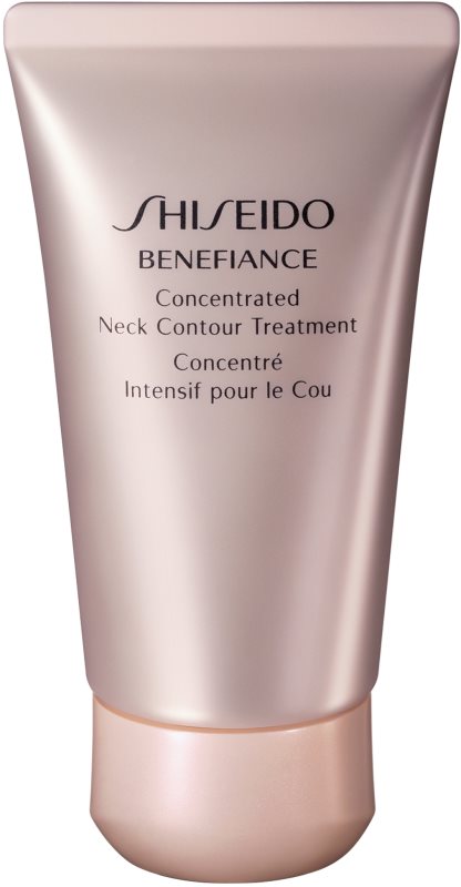 Shiseido Benefiance Concentrated Neck Contour Treatment crema regeneradora antiarrugas para cuello y escote