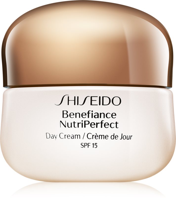 Shiseido Benefiance NutriPerfect Day Cream SPF15 crema de zi de intinerire SPF 15