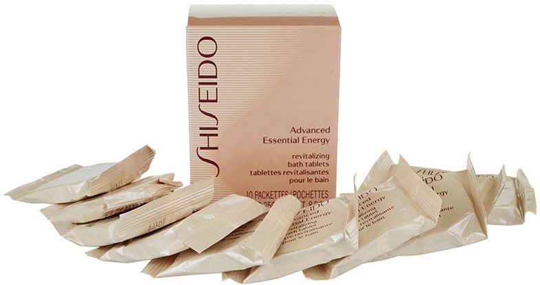 Shiseido Body Advanced Essential Energy tablete pentru baie