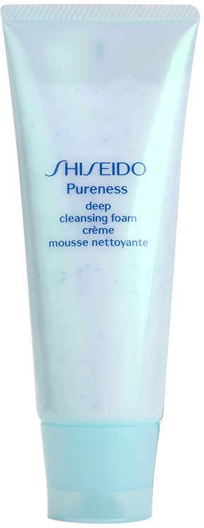 Shiseido Pureness глибоко очищаючий крем-мус з мікрогранулами