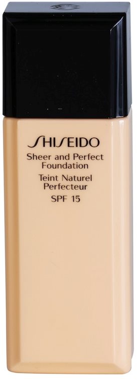 Shiseido Base Sheer and Perfect make up lichid SPF 15