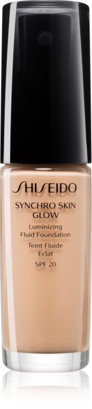Shiseido Makeup Synchro Skin Glow Luminizing Fluid Foundation SPF20 posvetlitvena podlaga SPF 20