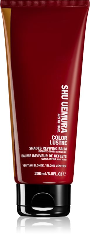 Shu Uemura Color Lustre balzam na vlasy pre blond vlasy