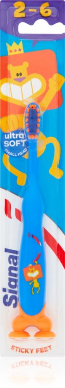 Signal Kids Toothbrush with Suction Cup for Kids