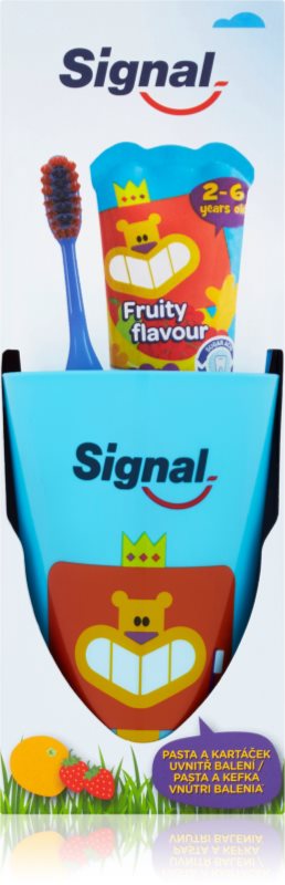 Signal Kids set para una higiene bucal perfecta I. (para niños )