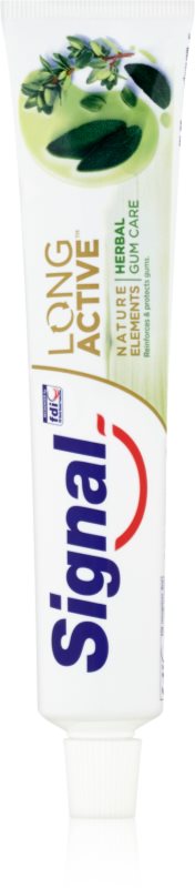 Signal Long Active Natural Elements Gum Protection Toothpaste