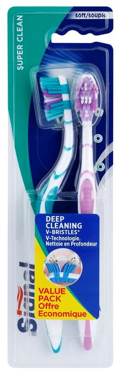 Signal Super Clean Zahnbürste Soft 2 pc
