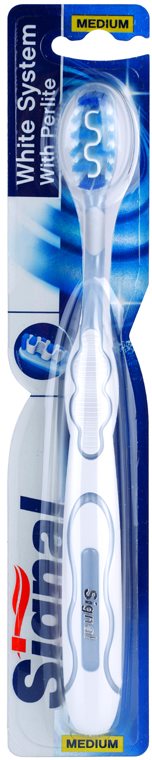 Signal White System Toothbrush Medium
