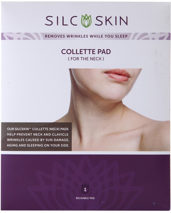 SilcSkin Collette Pad Silikonkissen gegen Falten zur Festigung des Halsbereichs
