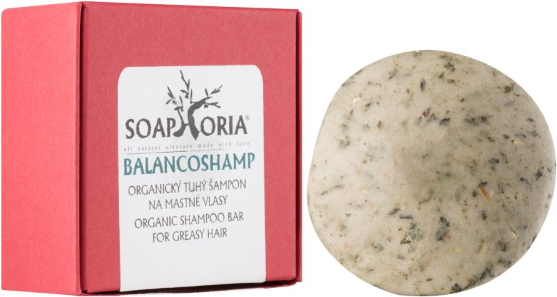 Soaphoria Hair Care organický tuhý šampon pro mastné vlasy