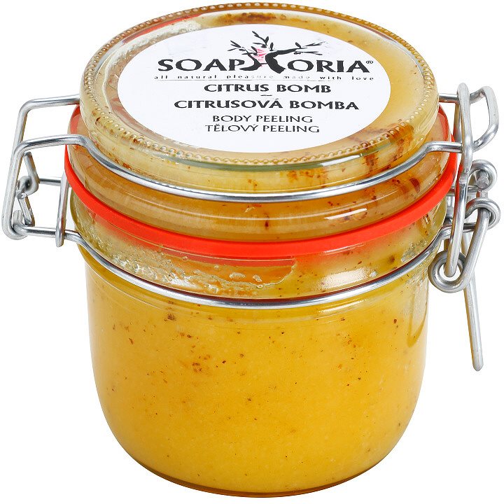 Soaphoria Citrus Bomb telový peeling