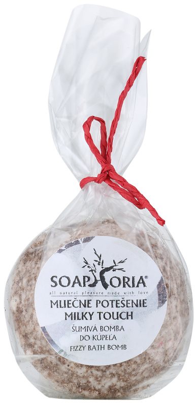 Soaphoria Milky Touch regeneracijska kroglica za kopel z učvrstitvenim učinkom