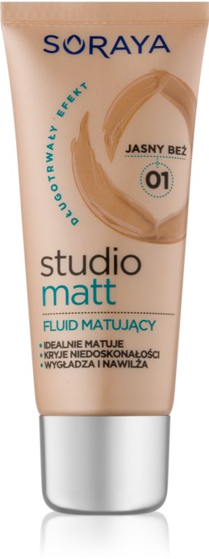 Soraya Studio Matt matující make-up s vitamínem E