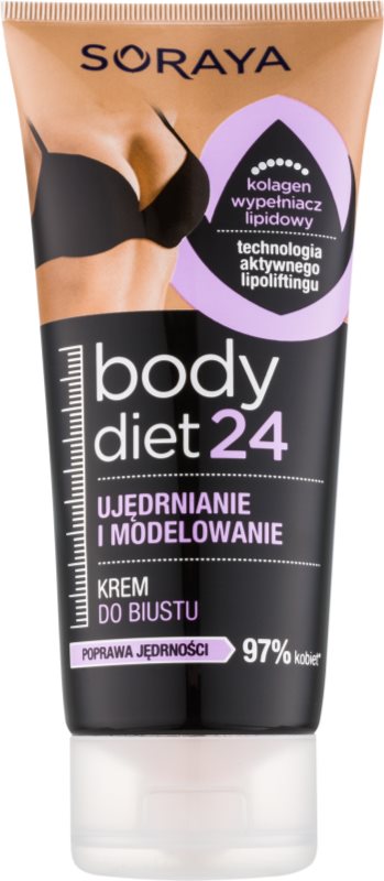 Soraya Body Diet 24 crema modelatoare pentru un decolteu ferm