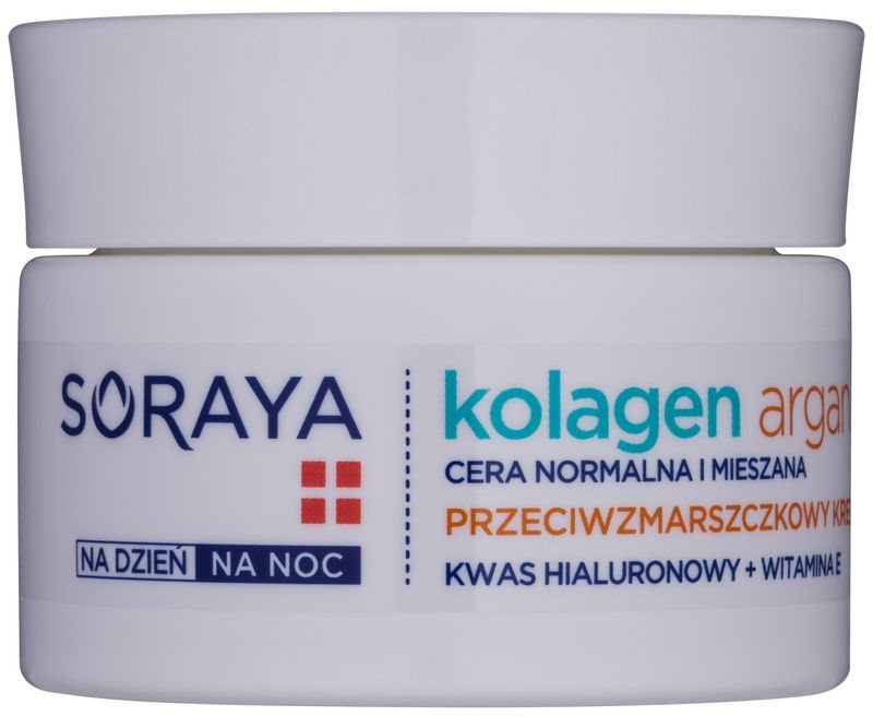 Soraya Collagen & Argan feuchtigkeitsspendende Creme gegen Falten mit Hyaluronsäure