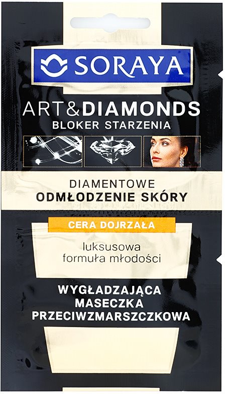 Soraya Art & Diamonds maseczka wygładzająca o działaniu przeciwzmarszczkowym
