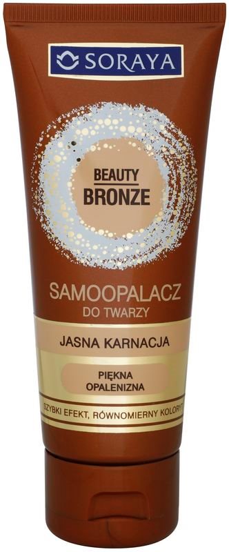 Soraya Beauty Bronze Self-Tanning Face Lotion For Fair Skin