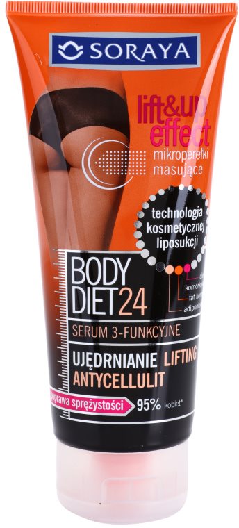 Soraya Body Diet 24 зміцнююча ліфтингова сироватка проти розтяжок та целюліту