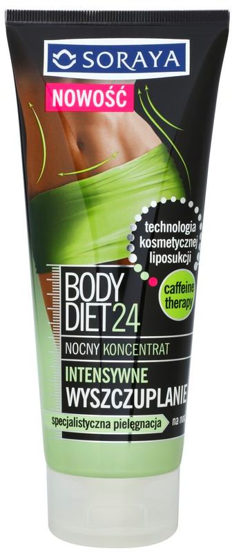 Soraya Body Diet 24 skoncentrowana pielęgnacja na noc intensywnie odchudzająca
