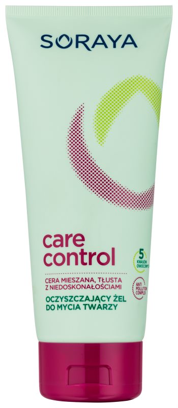 Soraya Care & Control gel para lavar para pieles acnéicas