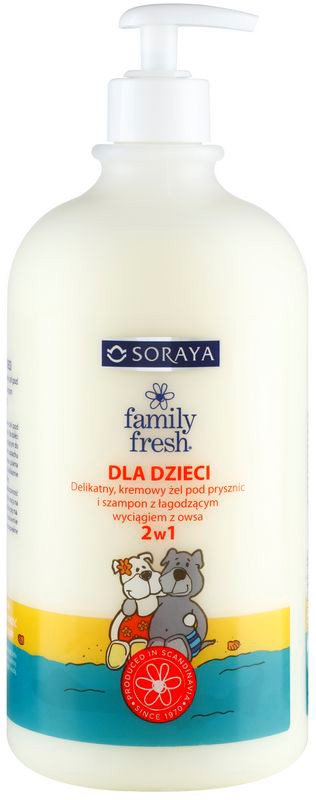 Soraya Family Fresh гель для душу та шампунь 2 в 1 для дітей