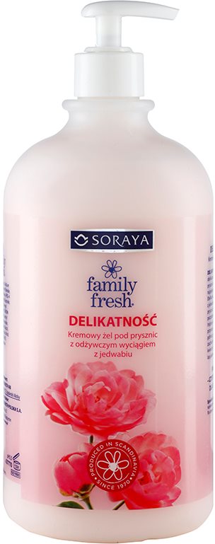 Soraya Family Fresh krémový sprchový gel s výtažkem z hedvábí